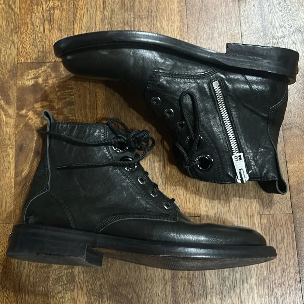 Zadig & Voltaire Black Ankle Boots - Picture 6 of 11